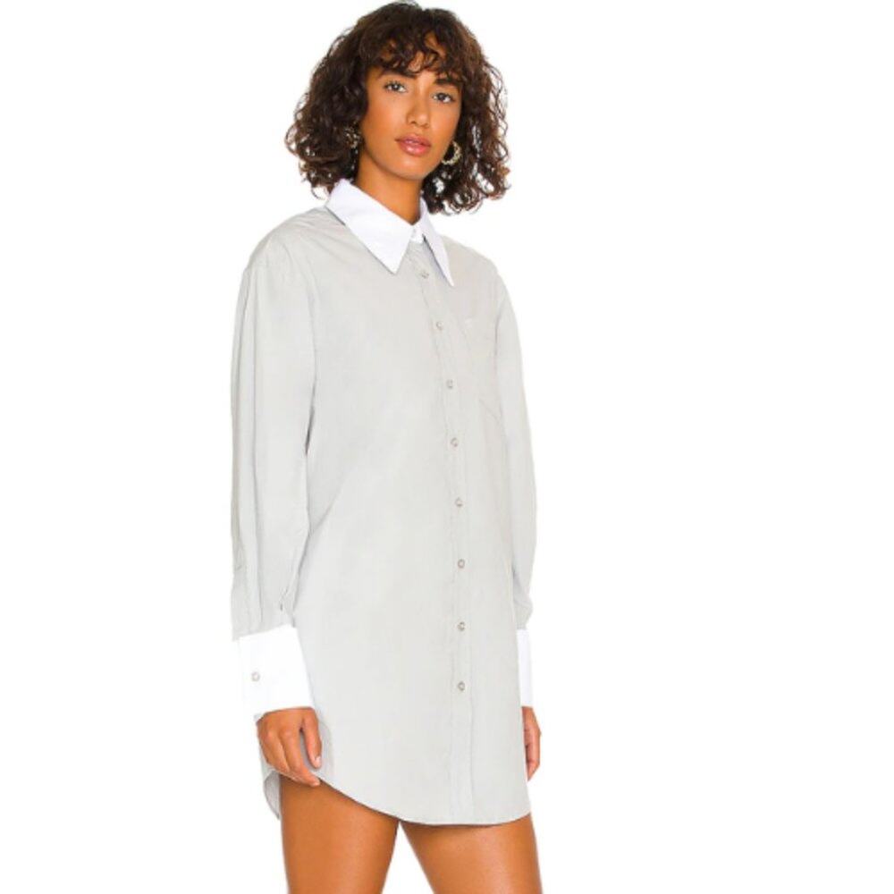 Song of Style Talie Mini Dress in Blue & White NWT Size XS - Picture 2 of 3